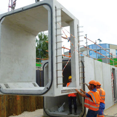 Produits béton SNCF avec options