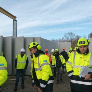 Visite des ateliers CHAPSOL à Pierrelatte avec les apprentis du CFA Livron